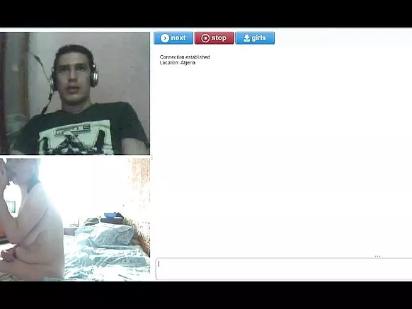 Chatroulette # 181 HD, ሽማግሌው ሴት ልጅ.